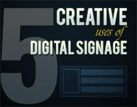 5 Creative Ways Digital Signage Is Being Used