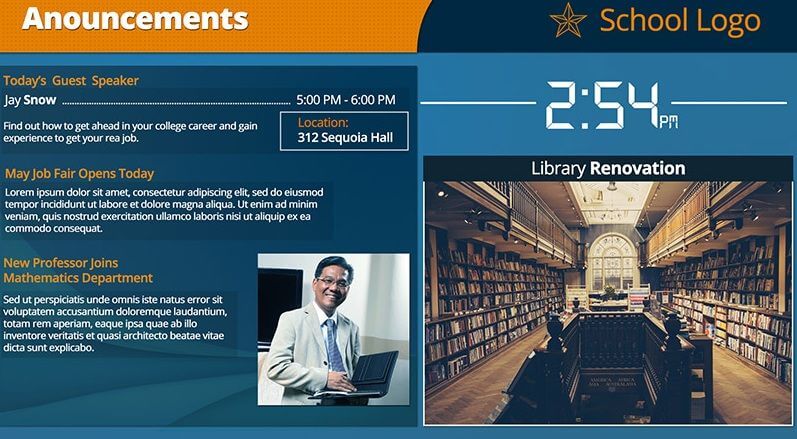 Helpful Digital Signage Tips To Engage Your Students