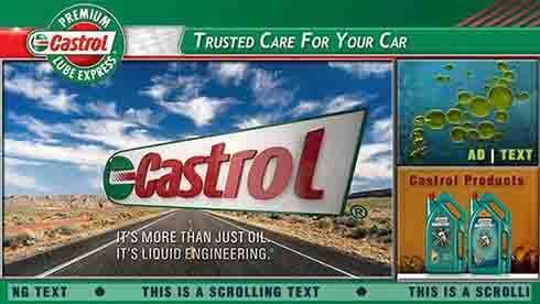 Castrol Boards Layout
