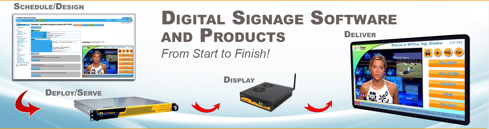 digital signage products