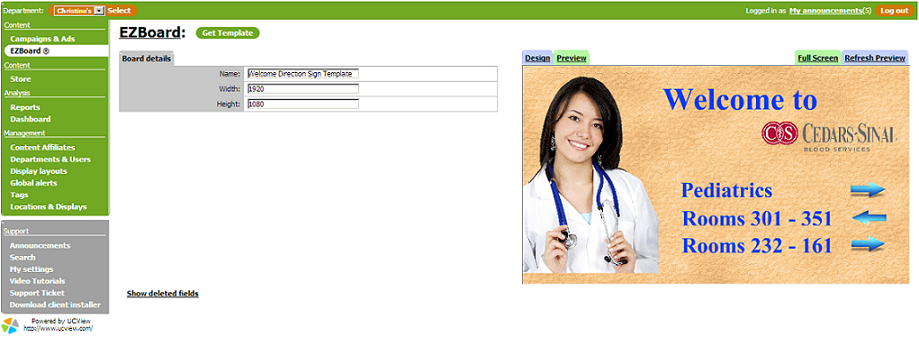 Use EZBoard’s Ready-Made Templates to Enhance Your Display