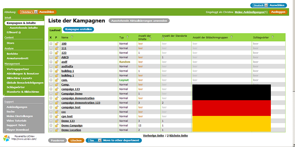 German Translation Available for UCView Portal