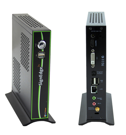 UCView Introduces the SignEdge 40 Media Player