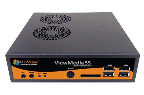 Deliver Stunning Visuals Across Three Screens with the View Media 55 Digital Signage Player