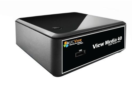 UCView Releases View Media 40 Digital Signage Player