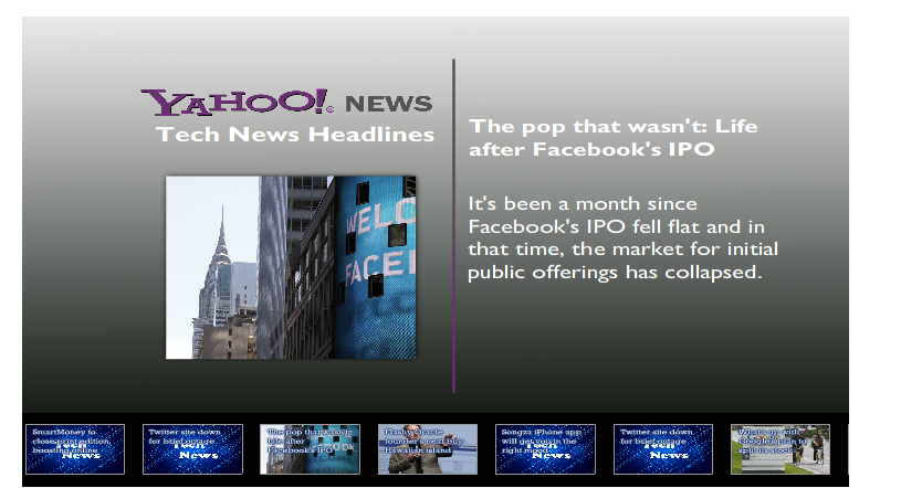 UCView Releases Yahoo Tech News App
