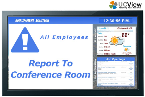 How Employees Can Benefit From Digital Signage