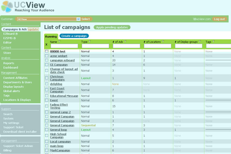 Inside UCView Filter Navigation