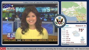 Digital Signage layout for government