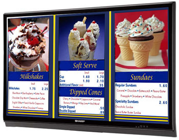 UCVIEW DIGITAL SIGNAGE MENU BOARD