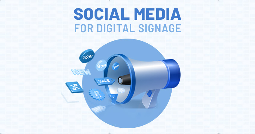 Use Social Media For Engagement In Digital Signage
